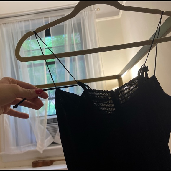 Reformation Kourtney Dress in Black - size 0 - Picture 5 of 10